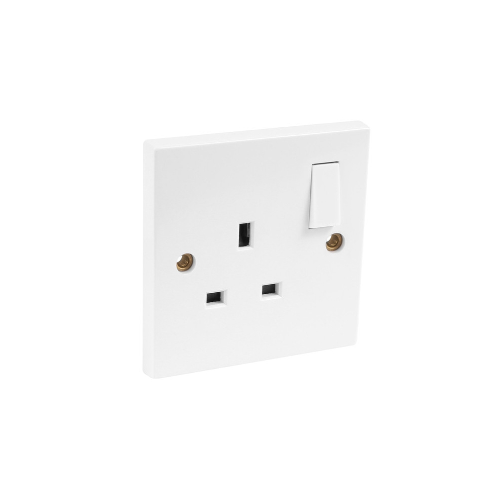 single-wall-socket-white